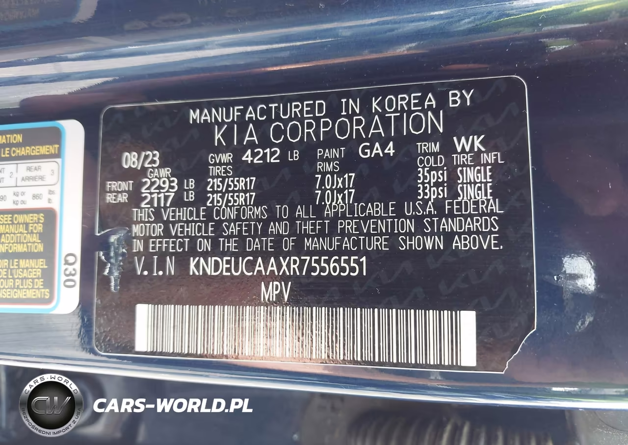 2024 Kia Seltos S VIN:KNDEUCAAXR7556551 - 9