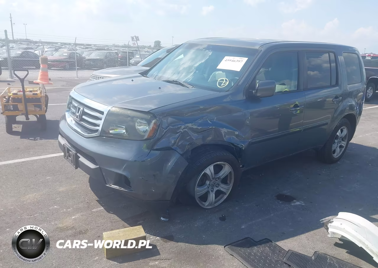 2012 Honda Pilot Ex-L VIN:5FNYF4H57CB011995 - 2
