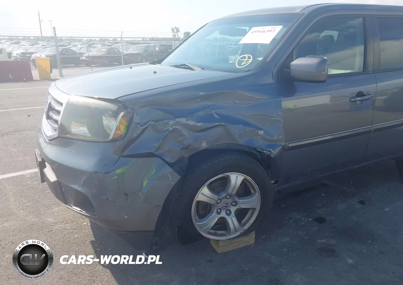 2012 Honda Pilot Ex-L VIN:5FNYF4H57CB011995 - 6