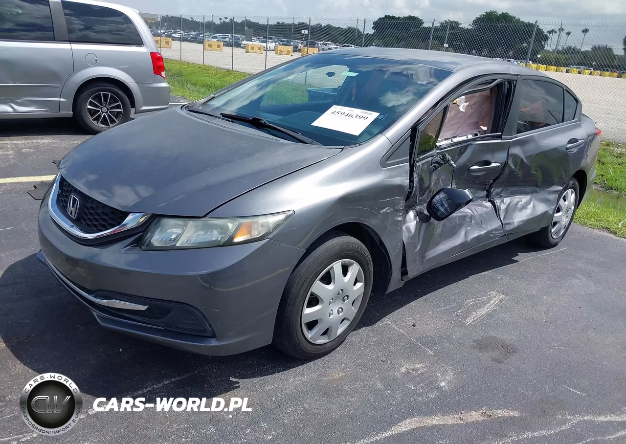 2014 Honda Civic Lx VIN:19XFB2F56EE256595 - 2