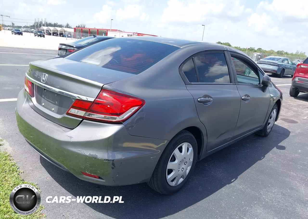 2014 Honda Civic Lx VIN:19XFB2F56EE256595 - 4