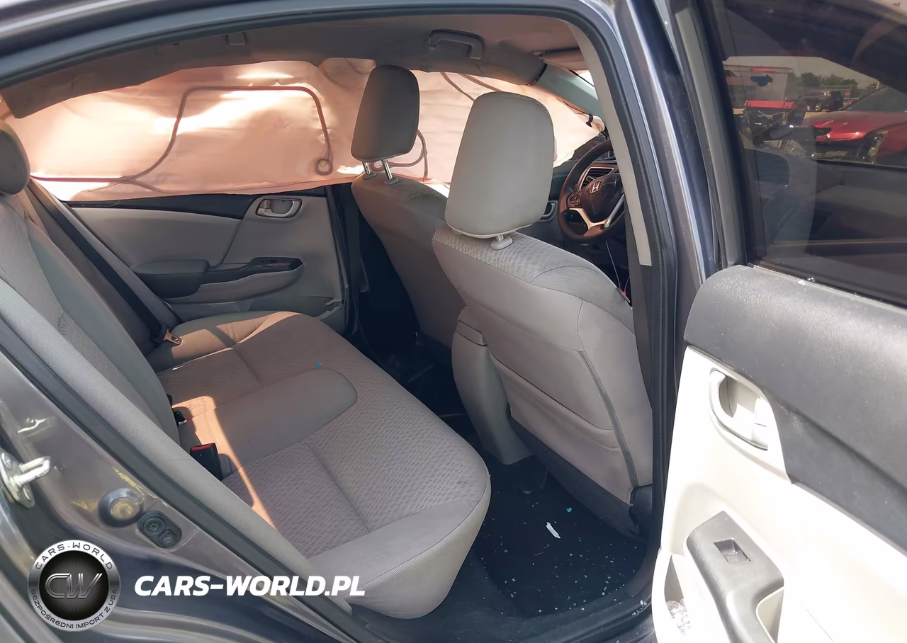 2014 Honda Civic Lx VIN:19XFB2F56EE256595 - 8