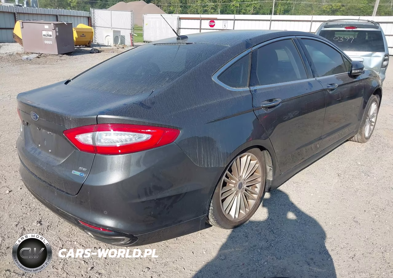 2016 Ford Fusion Se VIN:3FA6P0T90GR137410 - 4
