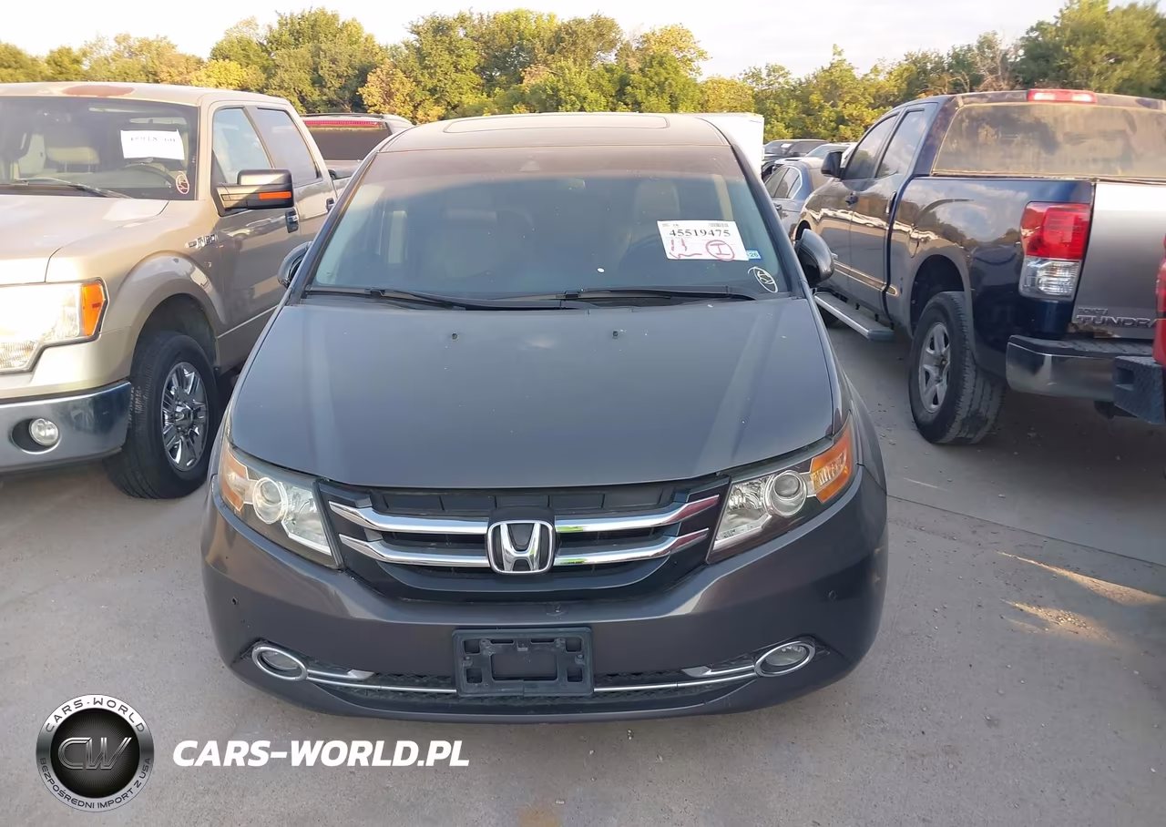 2014 Honda Odyssey Touring-Touring Elite VIN:5FNRL5H91EB052499 - 12