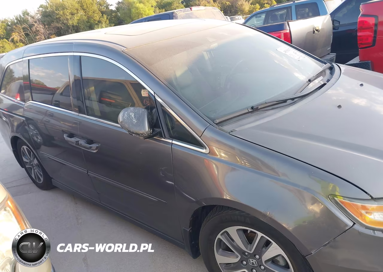 2014 Honda Odyssey Touring-Touring Elite VIN:5FNRL5H91EB052499 - 13