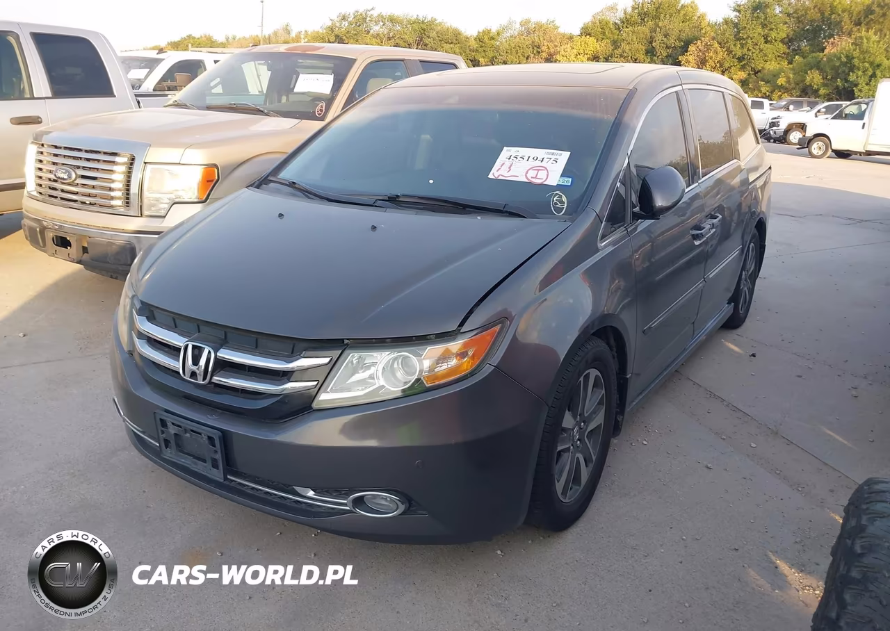 2014 Honda Odyssey Touring-Touring Elite VIN:5FNRL5H91EB052499 - 2