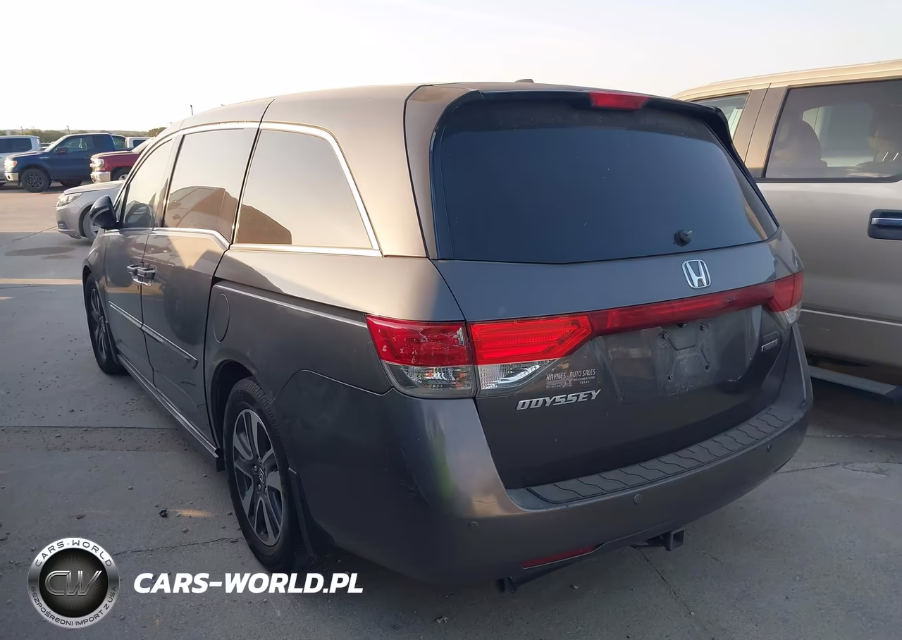 2014 Honda Odyssey Touring-Touring Elite VIN:5FNRL5H91EB052499 - 3