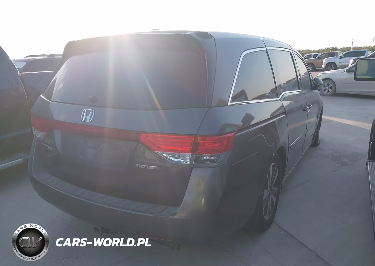2014 Honda Odyssey Touring-Touring Elite VIN:5FNRL5H91EB052499 - 4