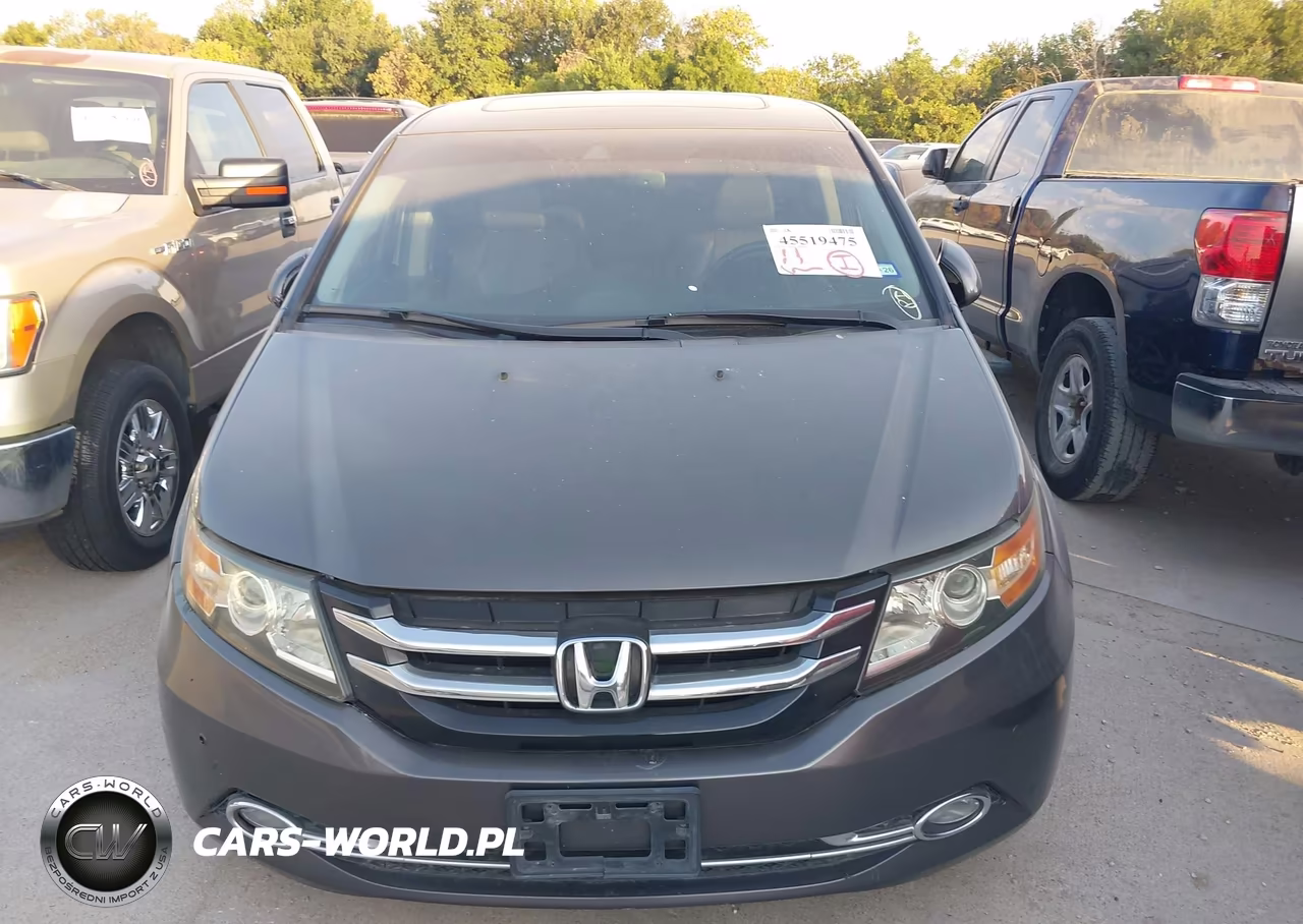 2014 Honda Odyssey Touring-Touring Elite VIN:5FNRL5H91EB052499 - 6