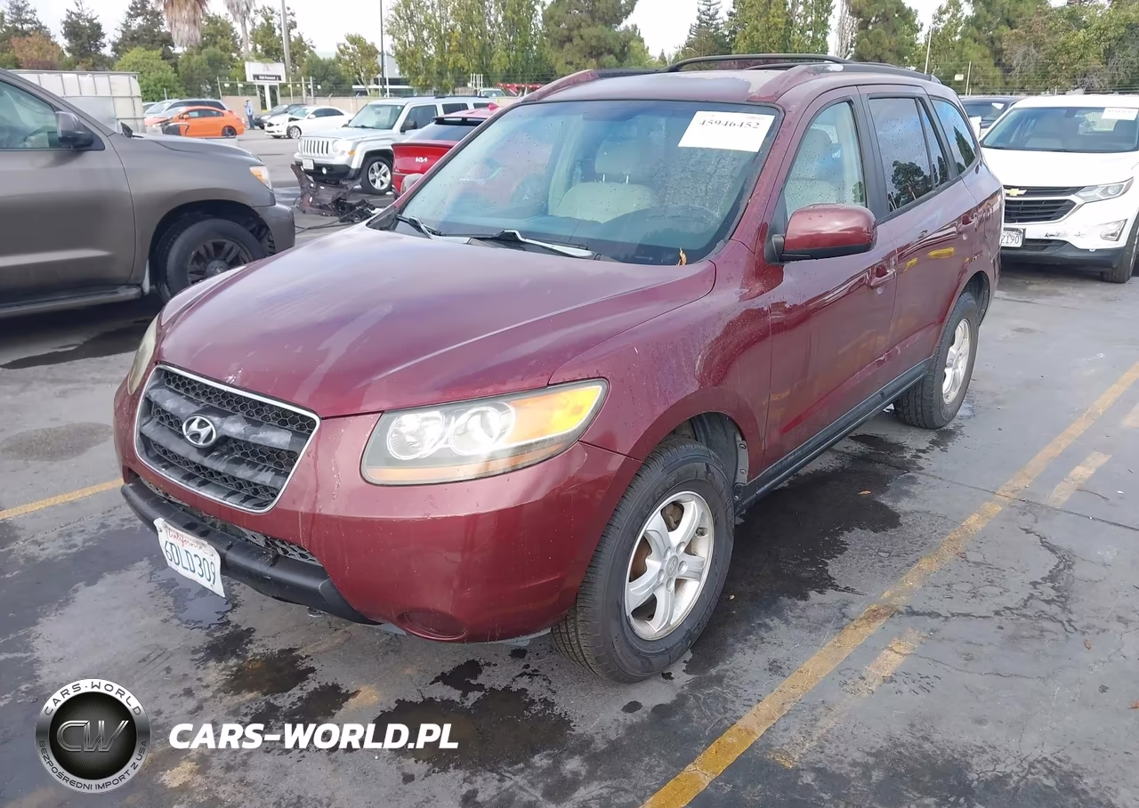 2007 Hyundai Santa Fe Gls VIN:5NMSG13D17H090570 - 2