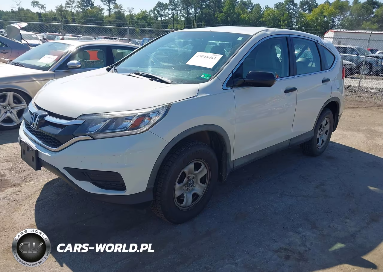 2015 Honda Cr-V Lx VIN:5J6RM4H33FL095267 - 2