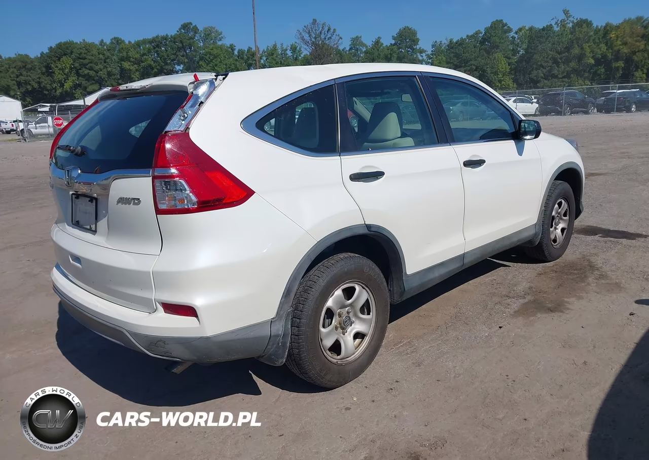 2015 Honda Cr-V Lx VIN:5J6RM4H33FL095267 - 4