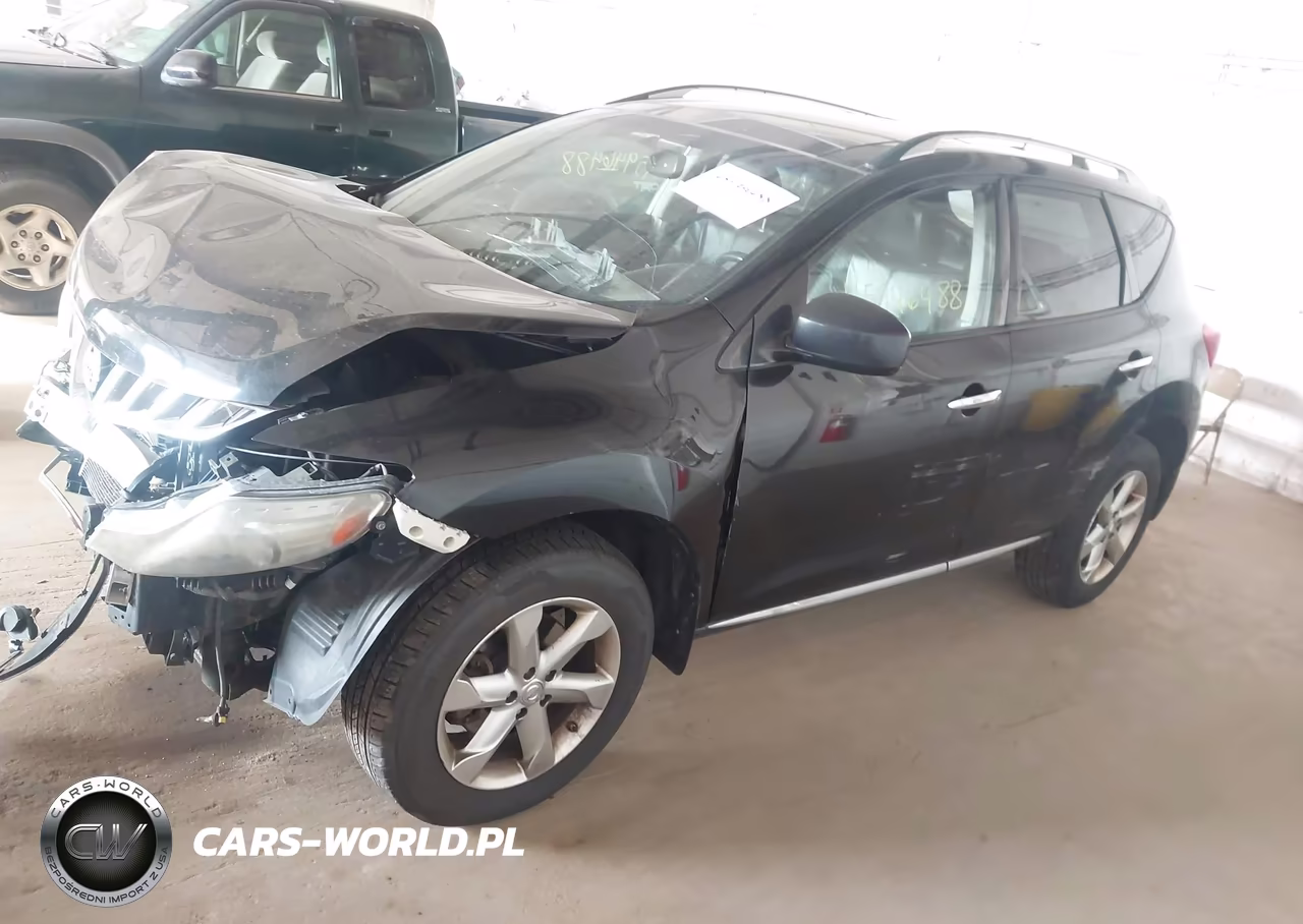 2010 Nissan Murano Sl VIN:JN8AZ1MW7AW125286 - 2
