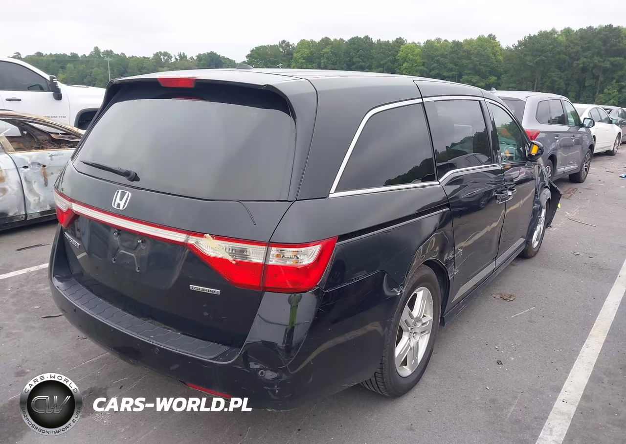 2012 Honda Odyssey Touring-Touring Elite VIN:5FNRL5H95CB104505 - 4