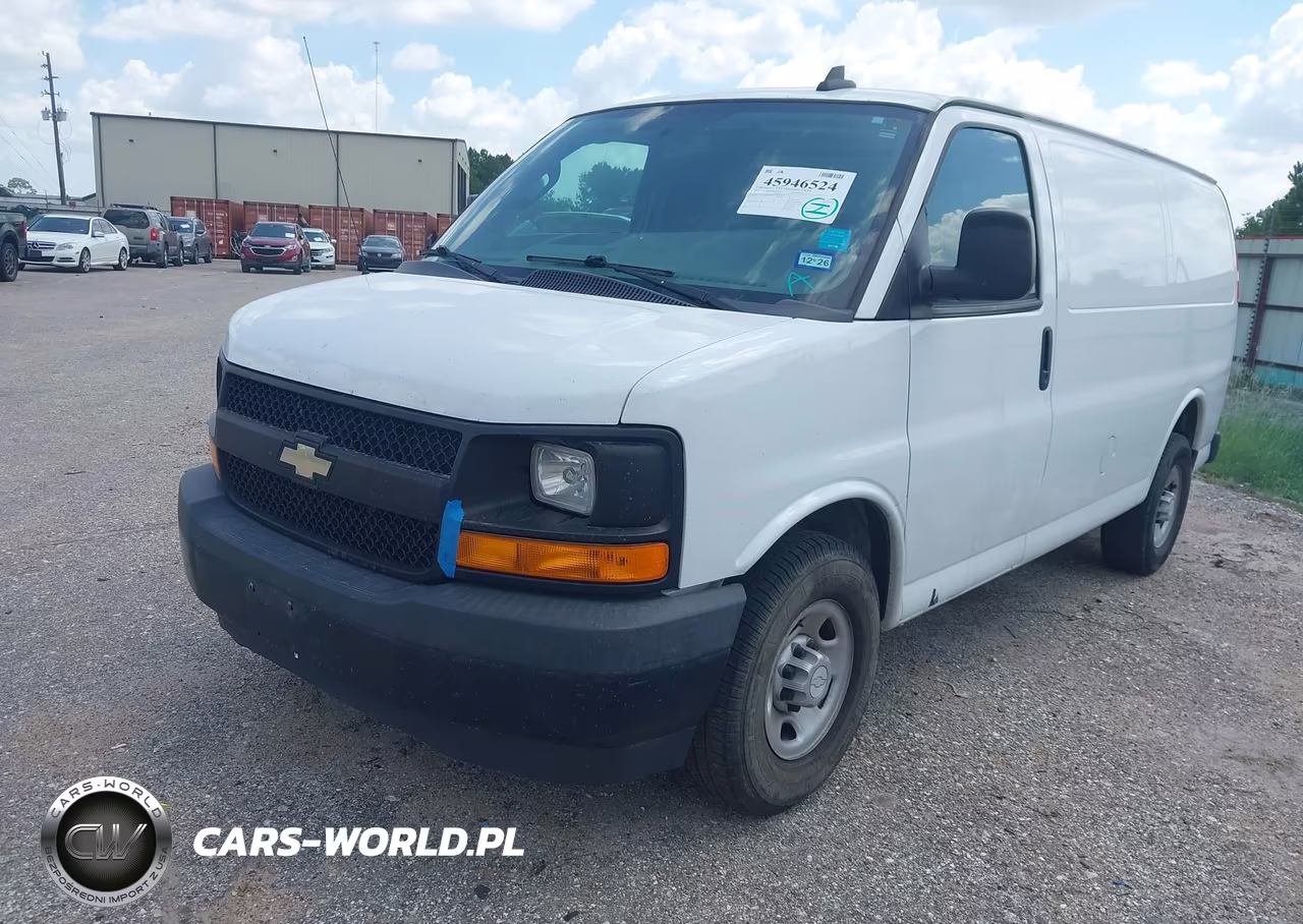 2017 Chevrolet Express 2500 Work Van VIN:1GCWGAFF0H1305432 - 2