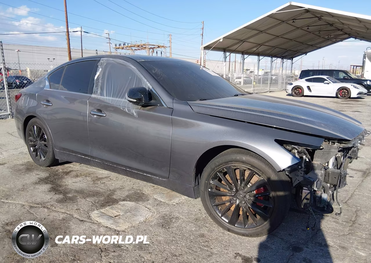 2021 Infiniti Q50 Luxe VIN:JN1EV7BP9MM707075 - 1