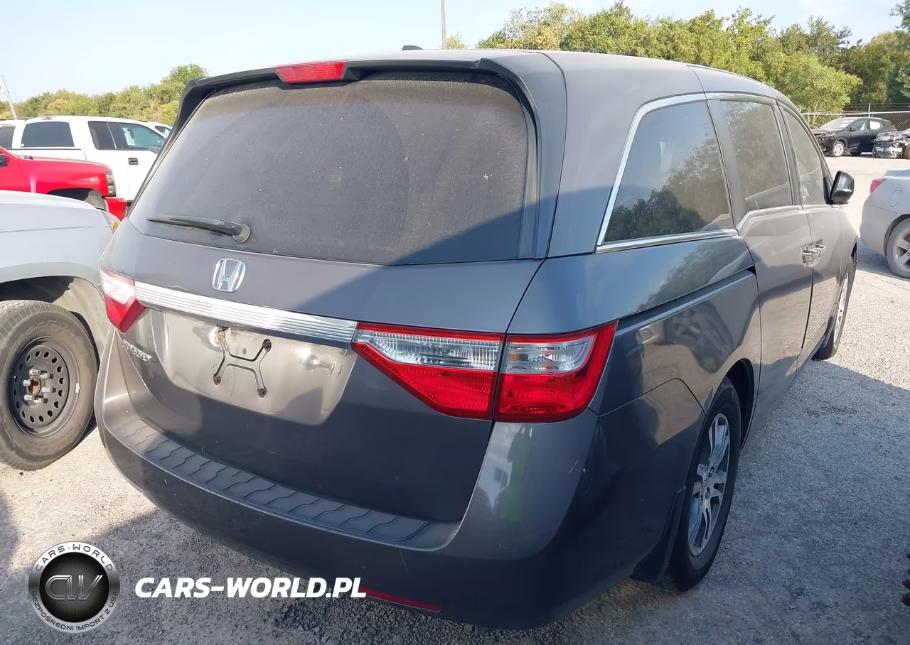 2012 Honda Odyssey Ex-L VIN:5FNRL5H65CB026278 - 4