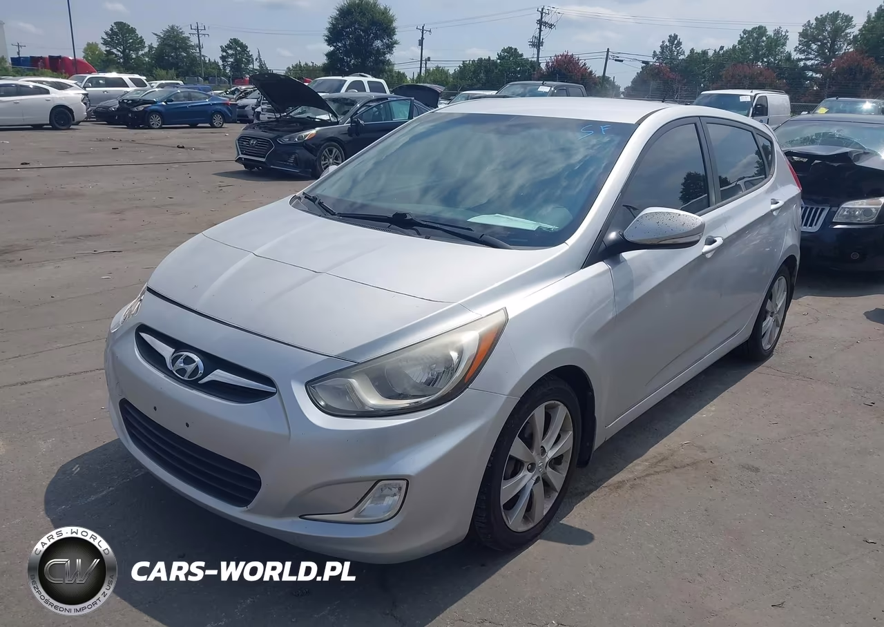 2013 Hyundai Accent Se VIN:KMHCU5AEXDU087800 - 2