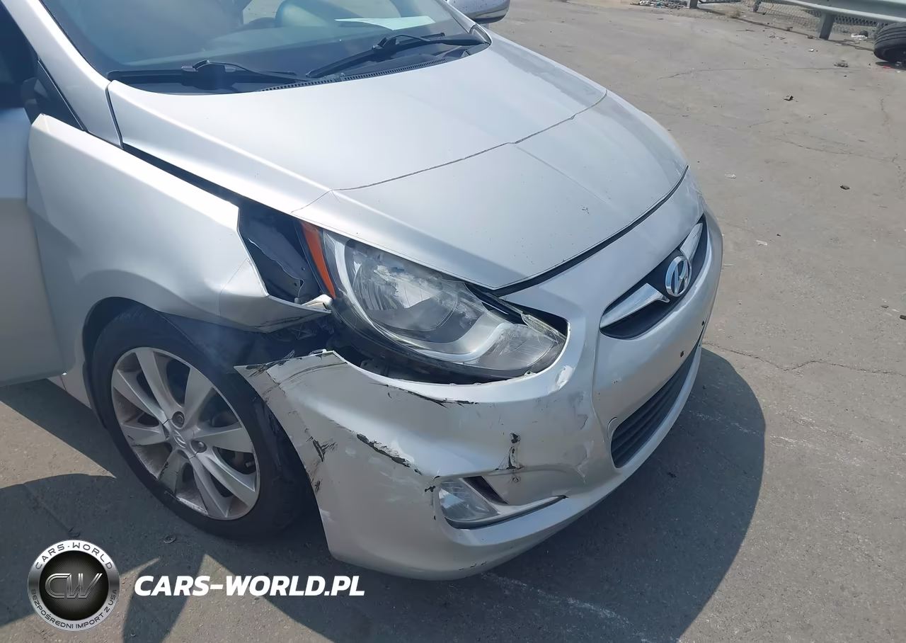 2013 Hyundai Accent Se VIN:KMHCU5AEXDU087800 - 6