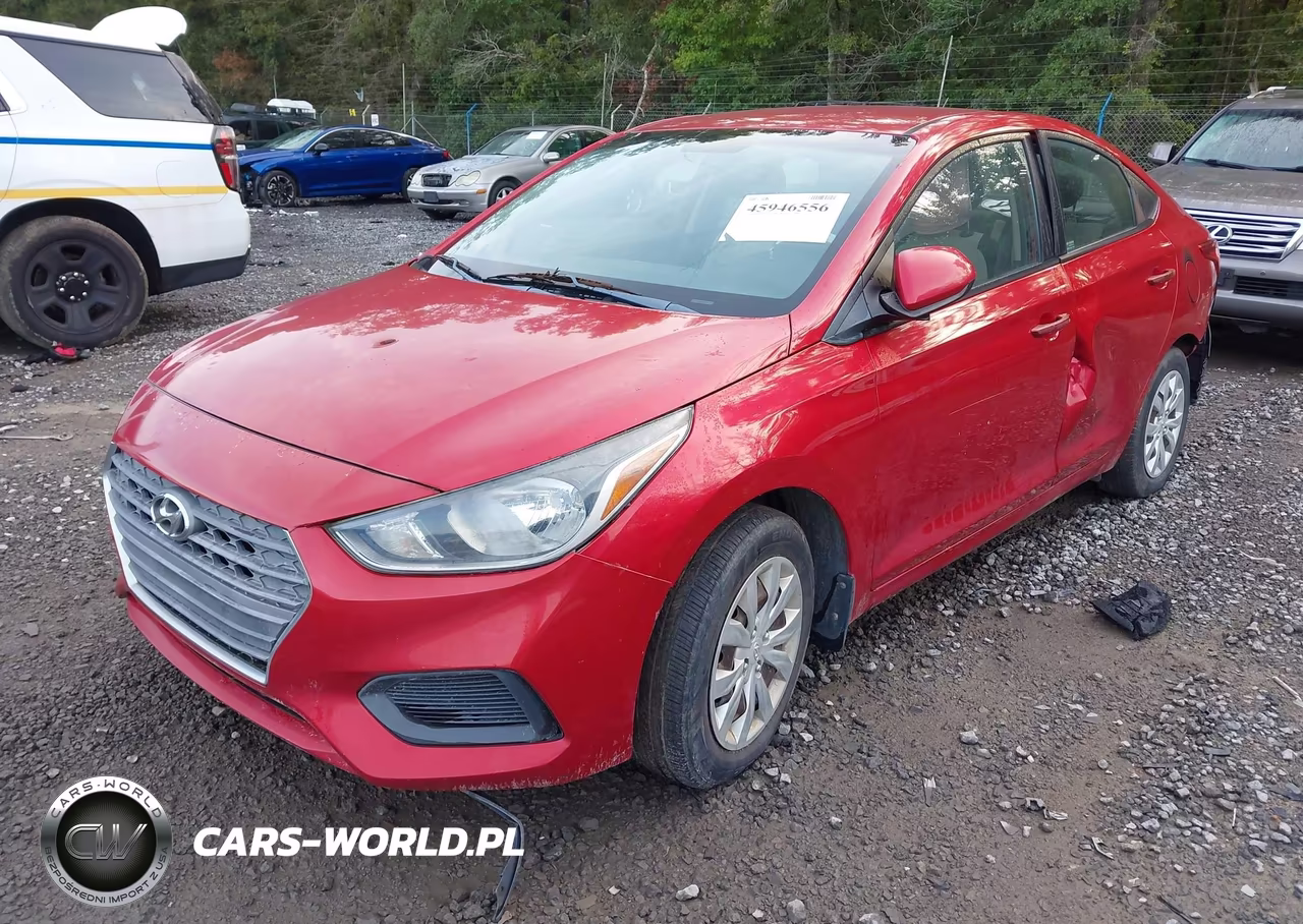 2018 Hyundai Accent Se VIN:3KPC24A37JE032010 - 2