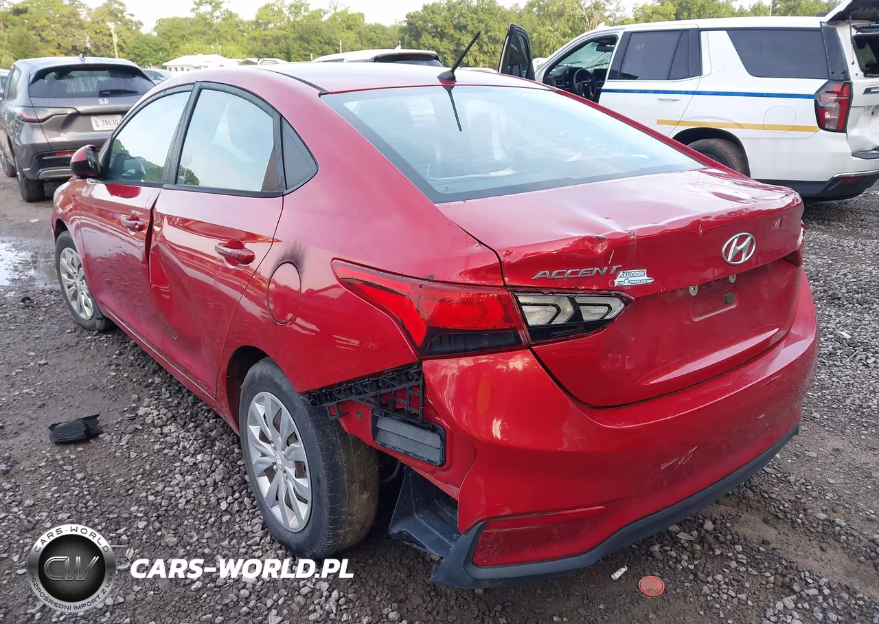 2018 Hyundai Accent Se VIN:3KPC24A37JE032010 - 3