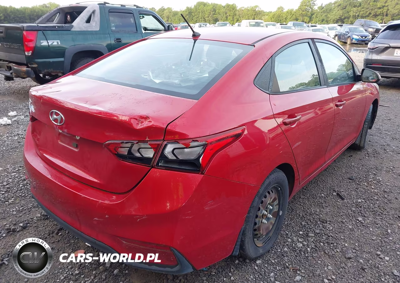 2018 Hyundai Accent Se VIN:3KPC24A37JE032010 - 4
