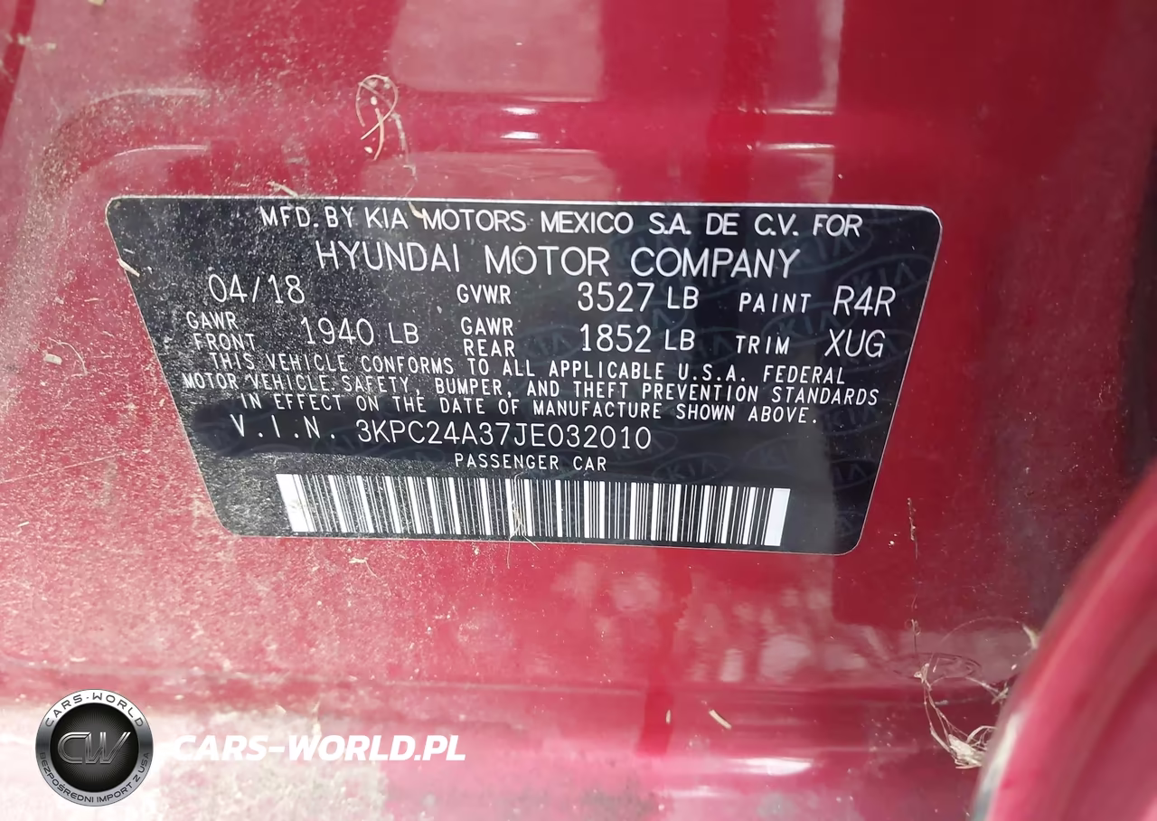 2018 Hyundai Accent Se VIN:3KPC24A37JE032010 - 9