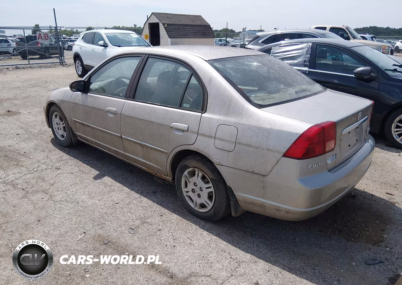2002 Honda Civic Lx VIN:1HGES16522L040625 - 3