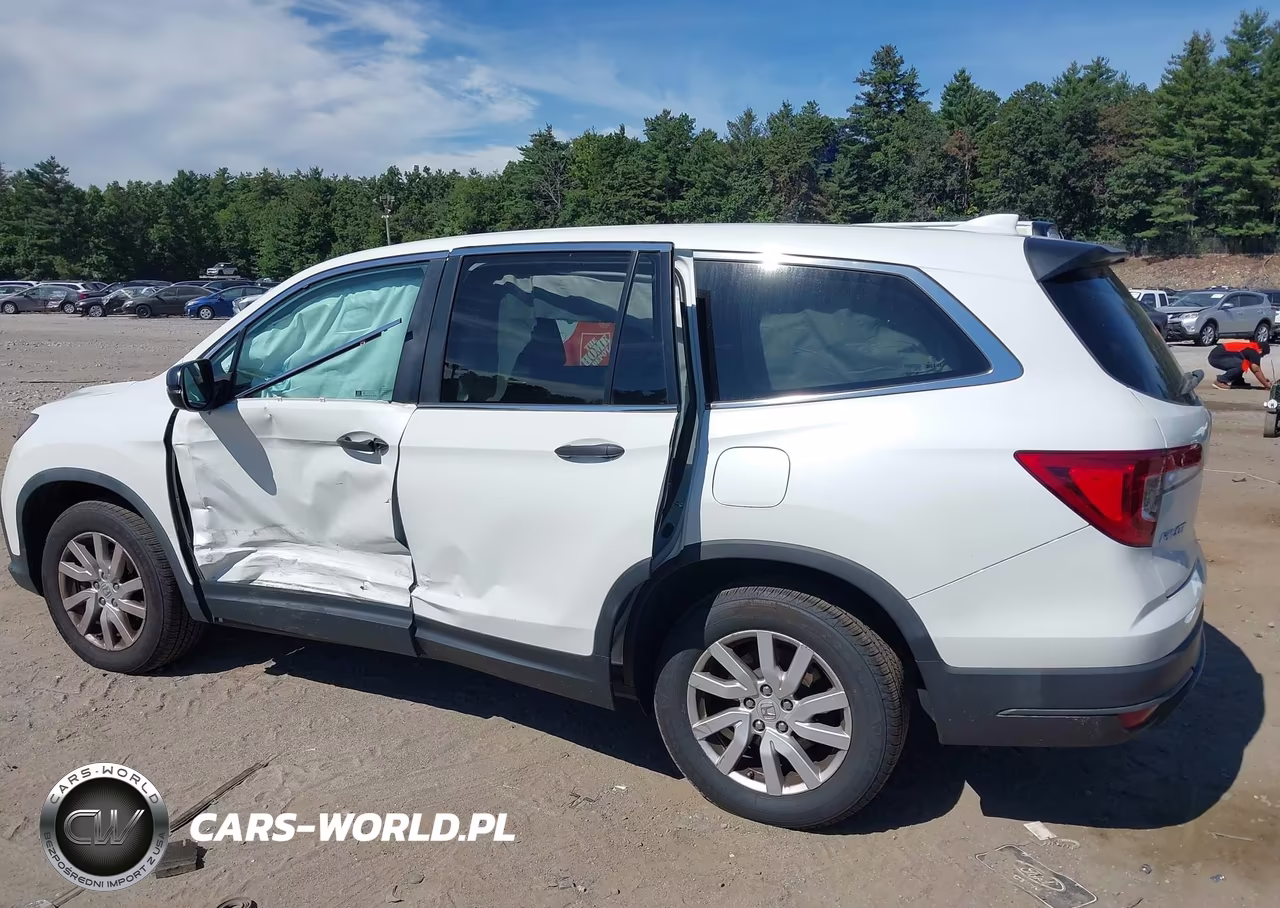 2021 Honda Pilot Awd Lx VIN:5FNYF6H15MB013951 - 14