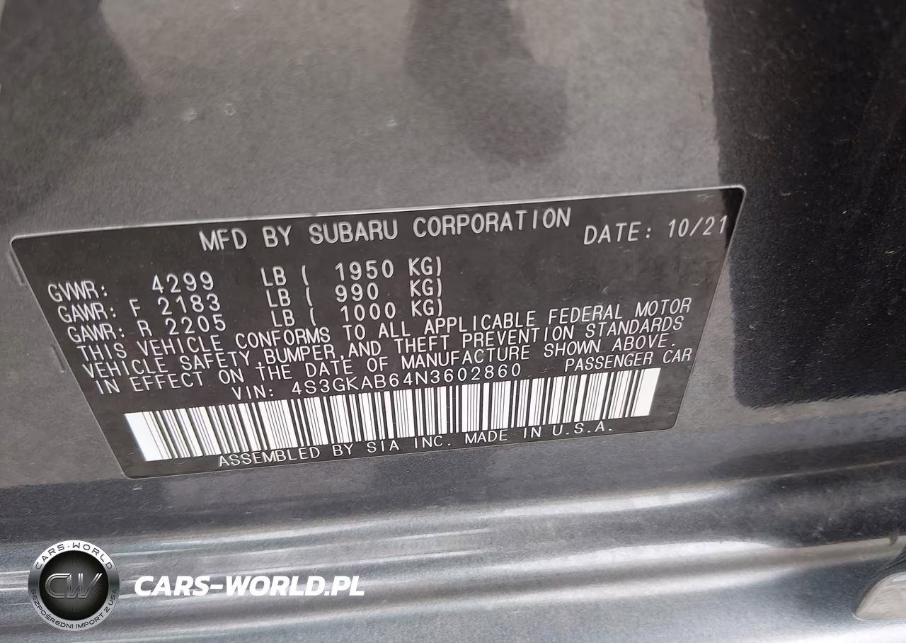 2022 Subaru Impreza Base VIN:4S3GKAB64N3602860 - 9