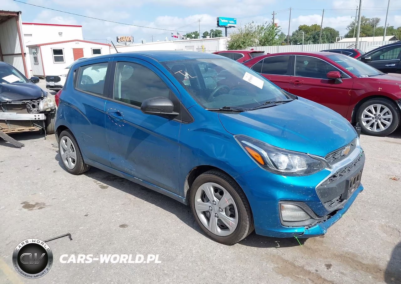 2021 Chevrolet Spark Fwd Ls Automatic VIN:KL8CB6SA7MC740593 - 1