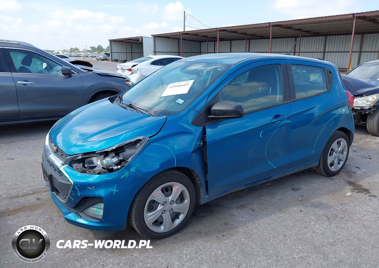 2021 Chevrolet Spark Fwd Ls Automatic VIN:KL8CB6SA7MC740593 - 2