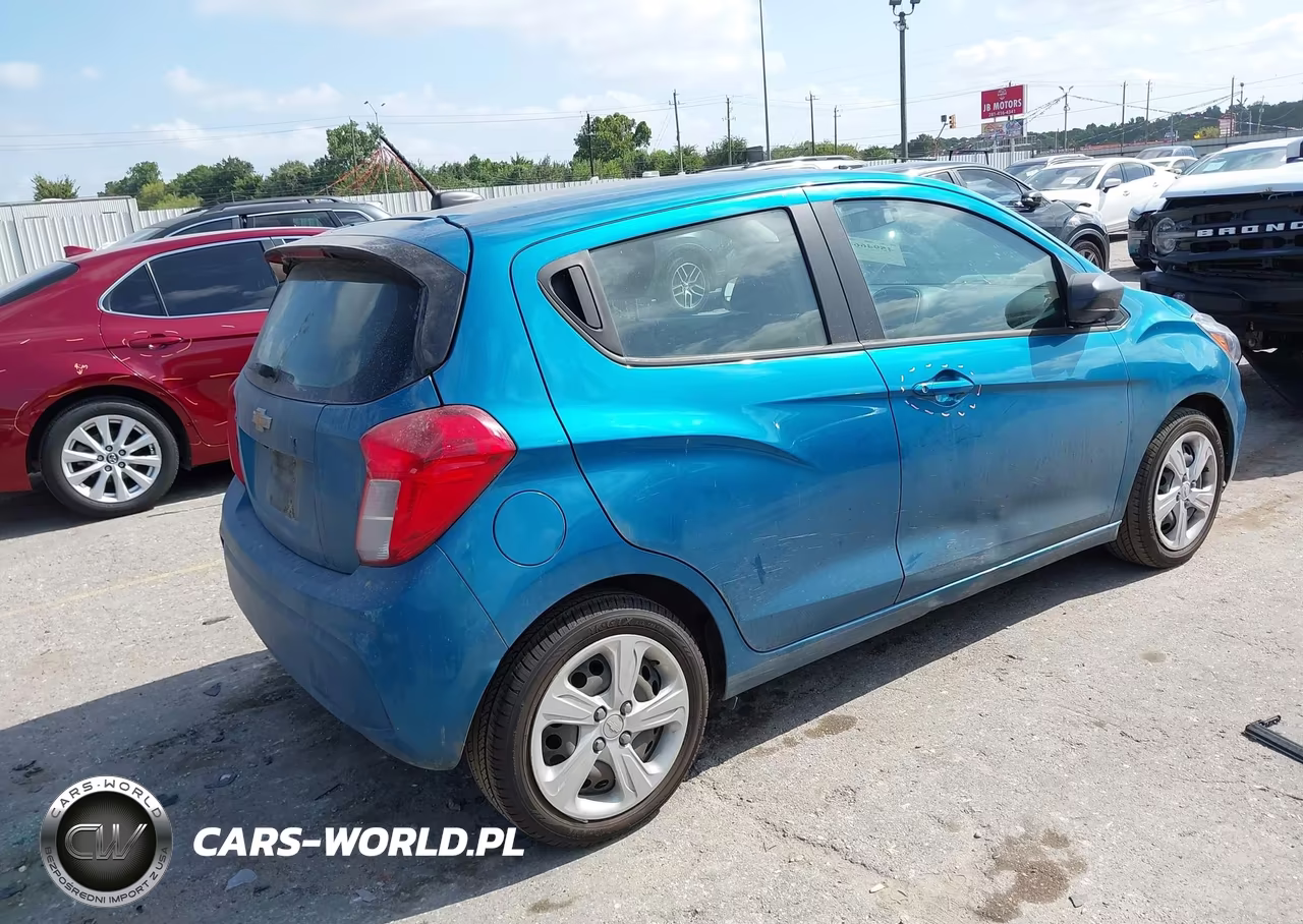 2021 Chevrolet Spark Fwd Ls Automatic VIN:KL8CB6SA7MC740593 - 4