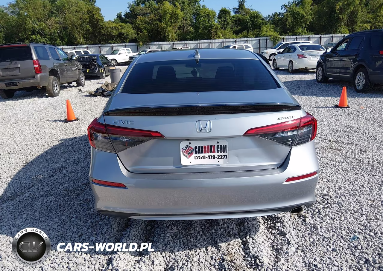 2022 Honda Civic Sport VIN:2HGFE2F58NH530585 - 16