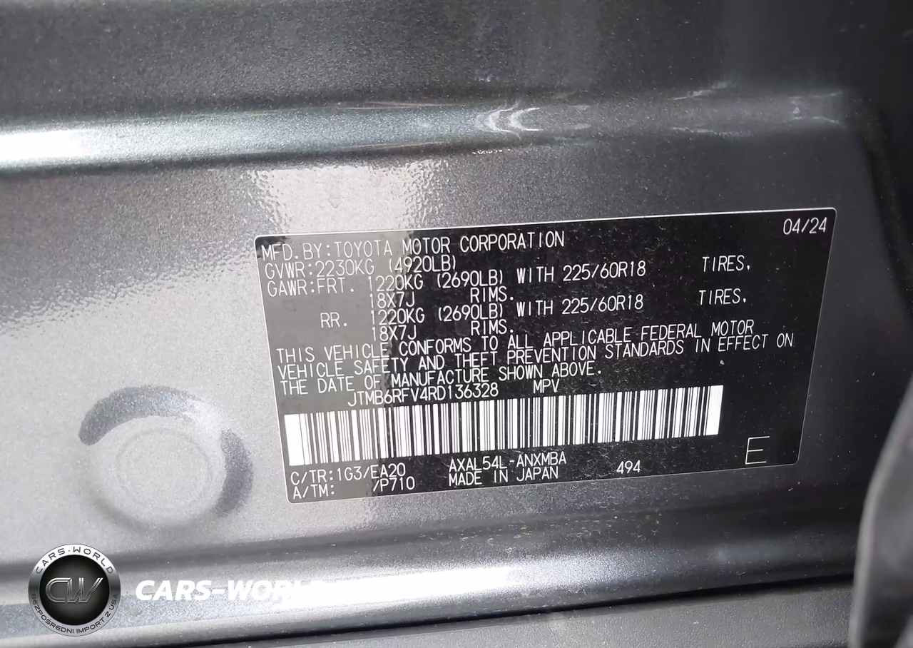 2024 Toyota Rav4 Hybrid Xle Premium VIN:JTMB6RFV4RD136328 - 9