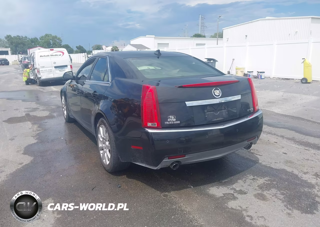 2009 Cadillac Cts Rwd W-1Sb VIN:1G6DV57V490123933 - 3