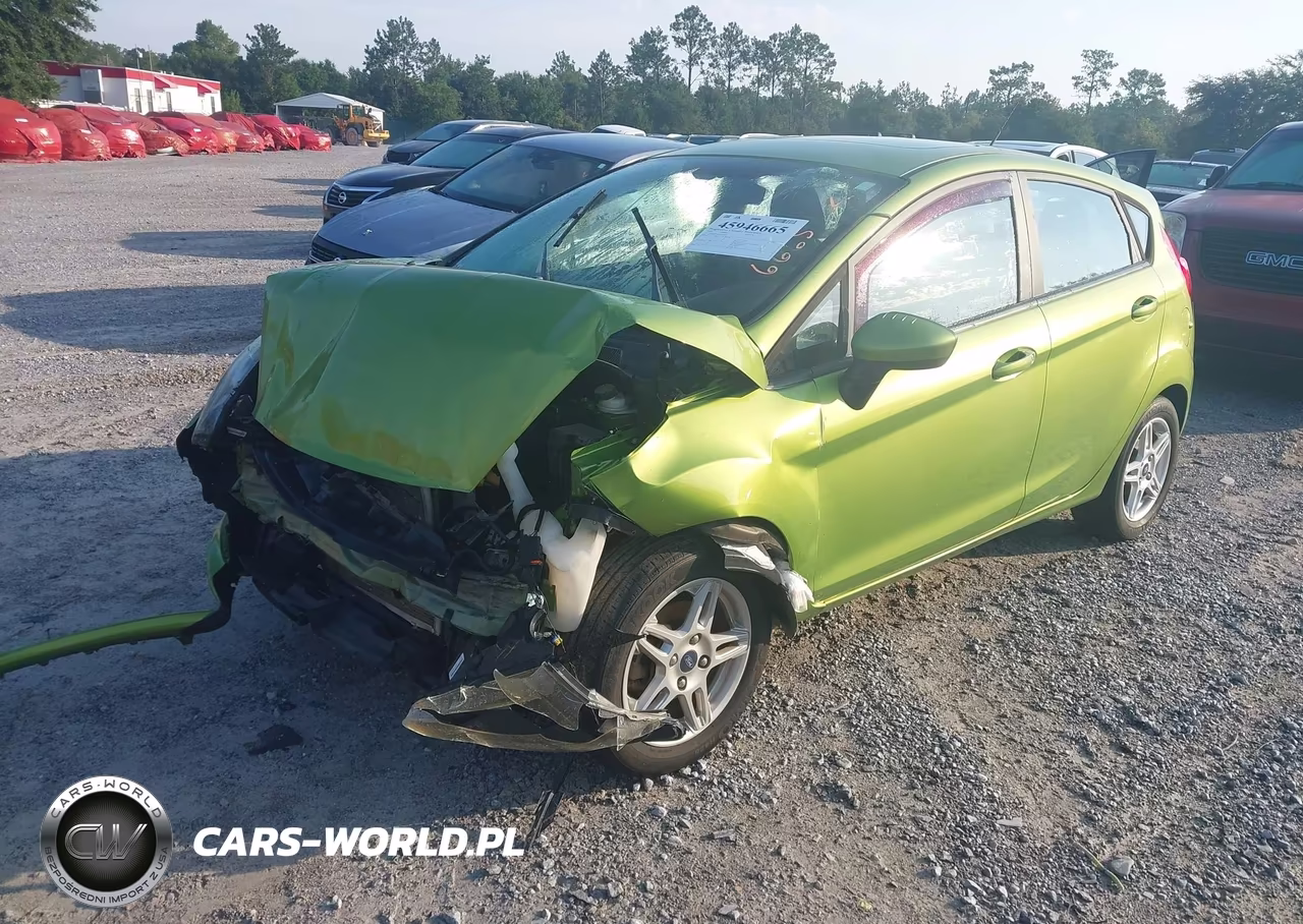 2019 Ford Fiesta Se VIN:3FADP4EJ6KM120574 - 2