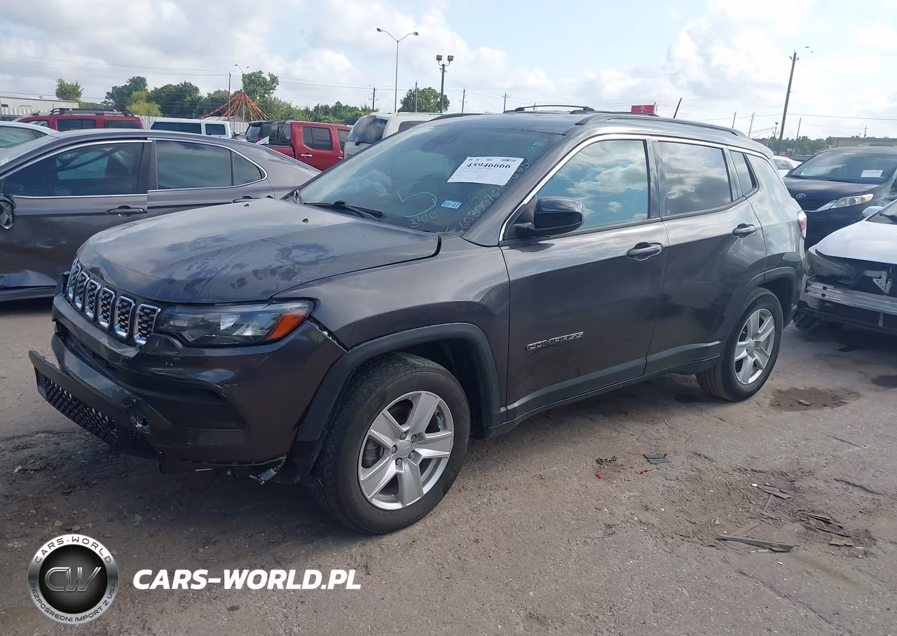 2022 Jeep Compass Latitude Fwd VIN:3C4NJCBBXNT103410 - 2