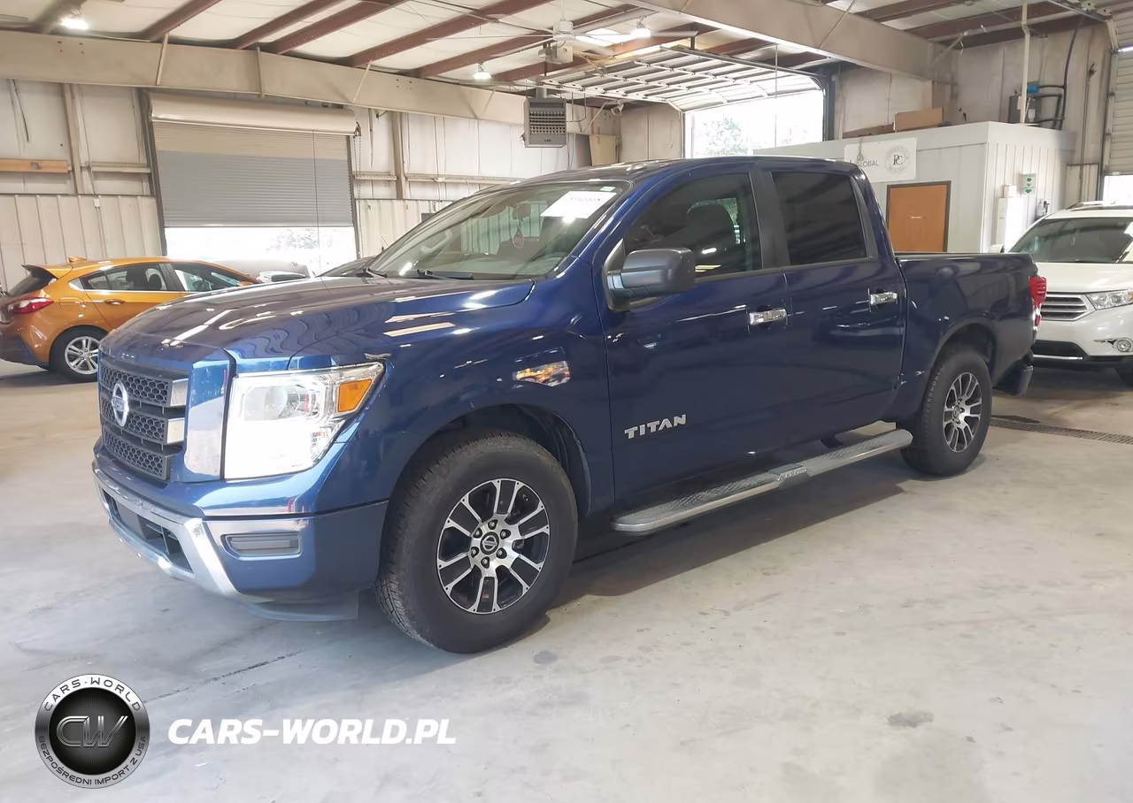 2021 Nissan Titan Sv 4X2 VIN:1N6AA1EEXMN519672 - 2