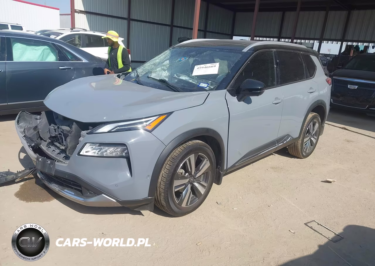 2021 Nissan Rogue Platinum Fwd VIN:JN8AT3DC2MW103123 - 2