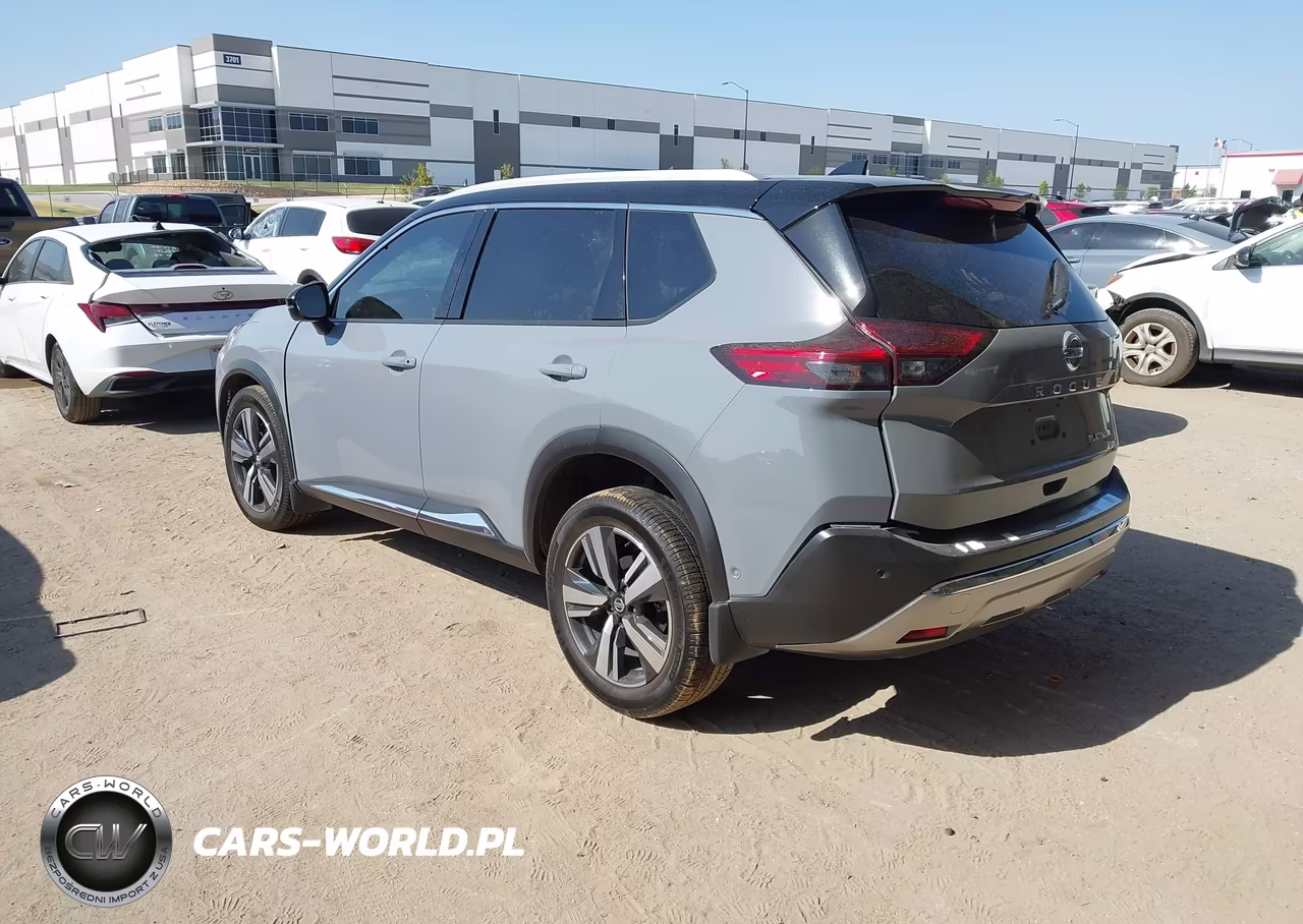 2021 Nissan Rogue Platinum Fwd VIN:JN8AT3DC2MW103123 - 3