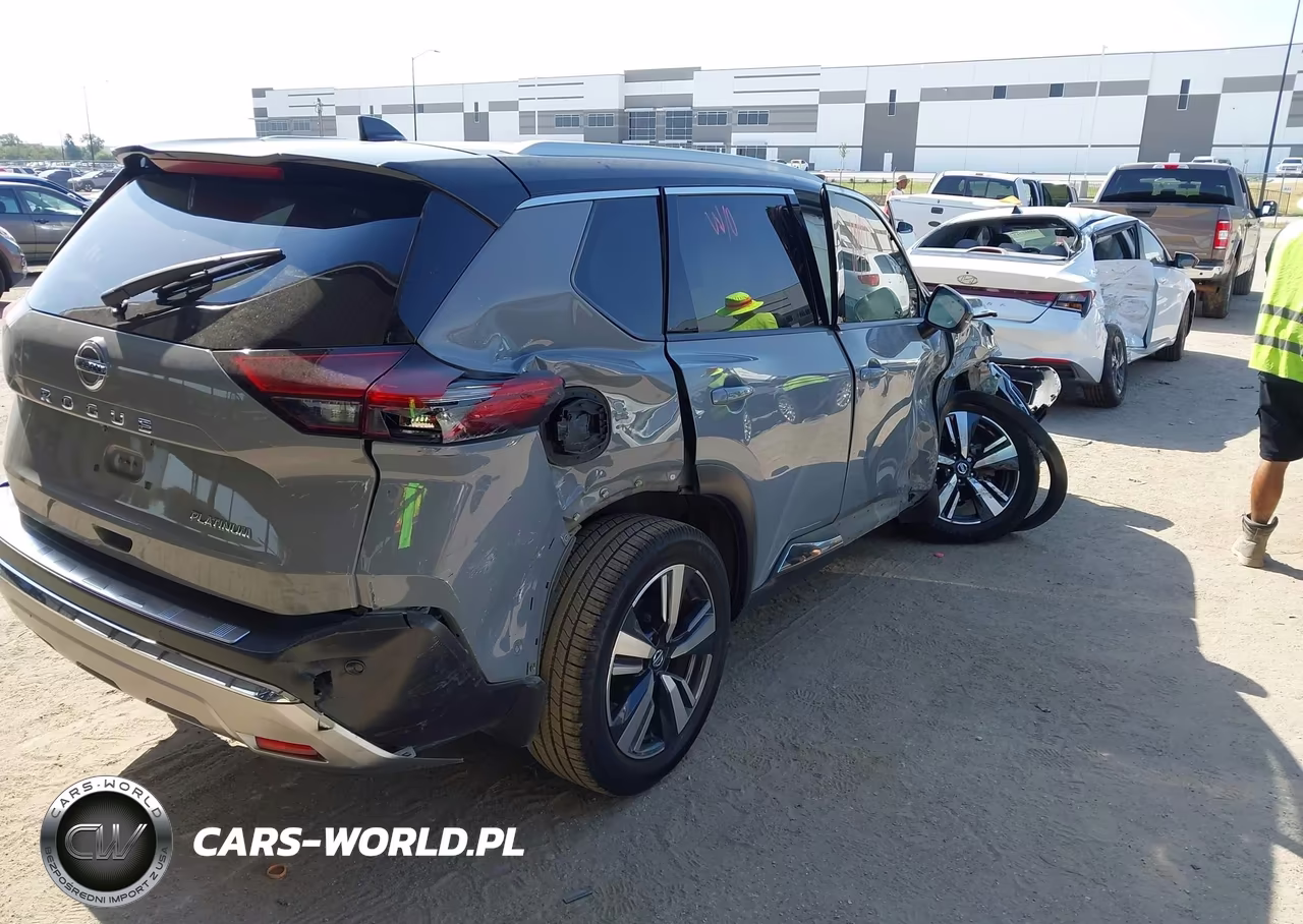 2021 Nissan Rogue Platinum Fwd VIN:JN8AT3DC2MW103123 - 4