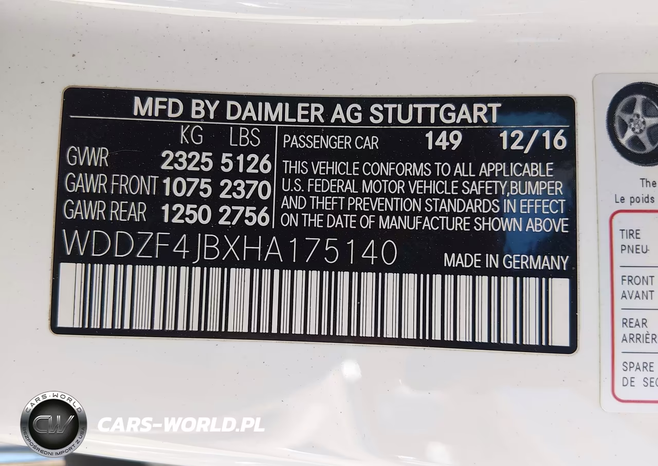 2017 Mercedes-Benz E 300 VIN:WDDZF4JBXHA175140 - 9