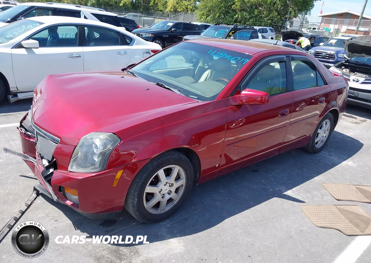 2007 Cadillac Cts Base W-1Sb VIN:1G6DP577270102913 - 2