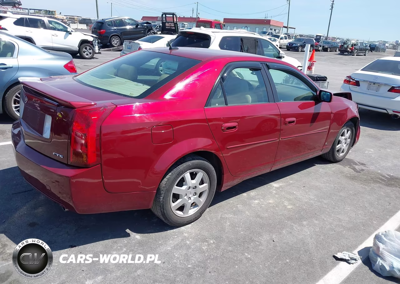 2007 Cadillac Cts Base W-1Sb VIN:1G6DP577270102913 - 4