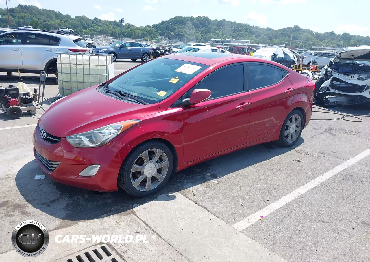 2012 Hyundai Elantra Limited (Ulsan Plant) VIN:KMHDH4AE8CU280111 - 2