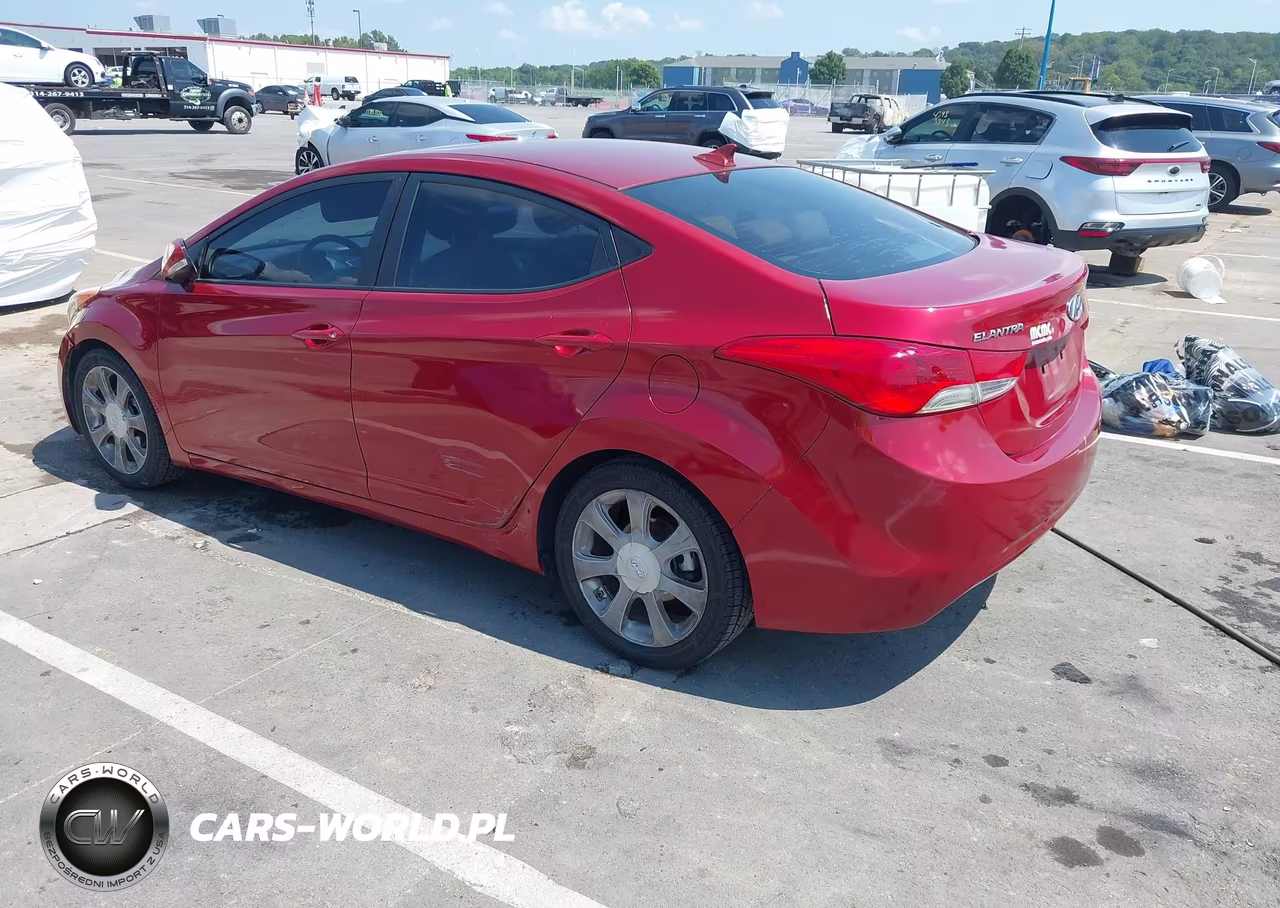 2012 Hyundai Elantra Limited (Ulsan Plant) VIN:KMHDH4AE8CU280111 - 3