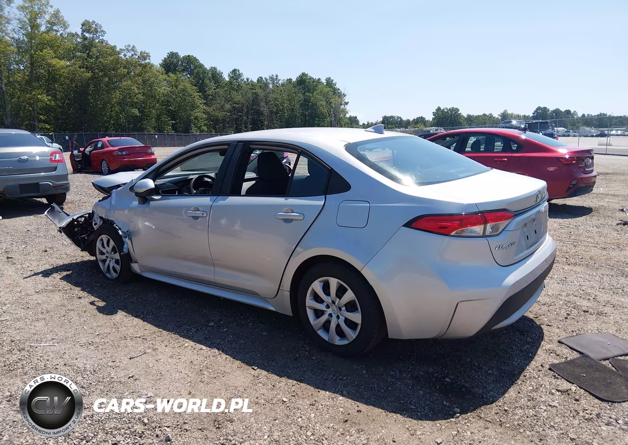 2021 Toyota Corolla Le VIN:5YFEPMAE7MP166403 - 3