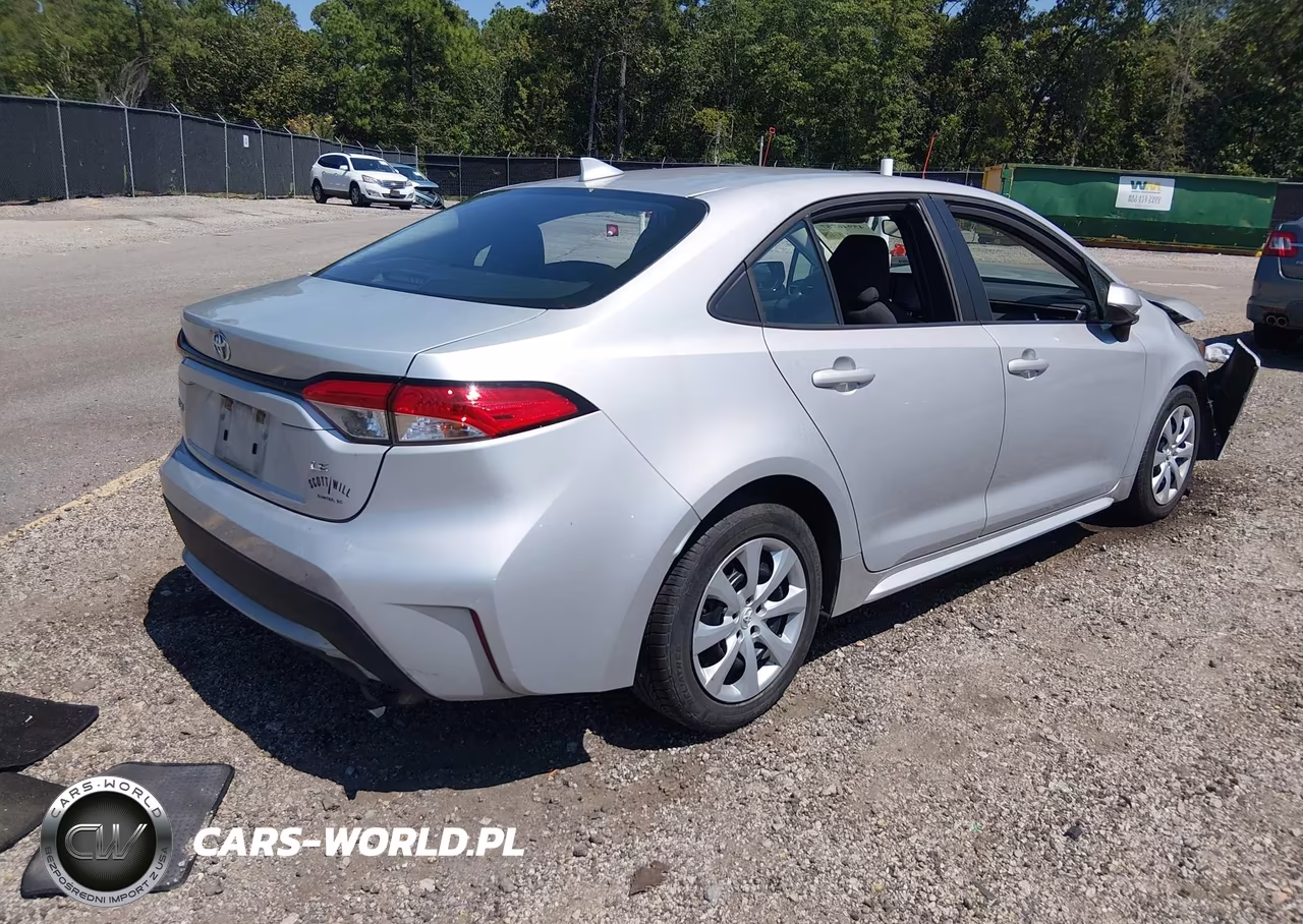 2021 Toyota Corolla Le VIN:5YFEPMAE7MP166403 - 4