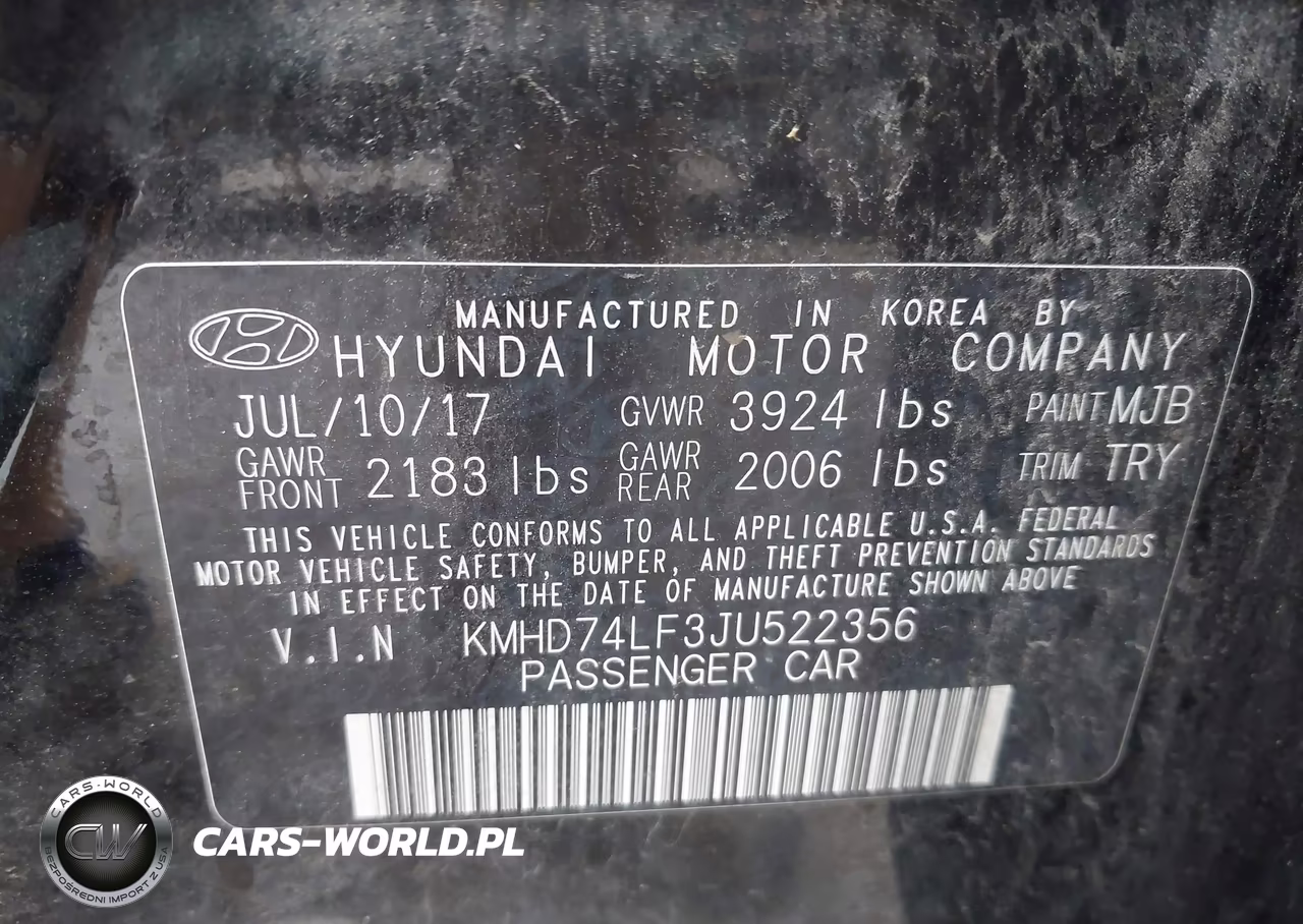 2018 Hyundai Elantra Se VIN:KMHD74LF3JU522356 - 9